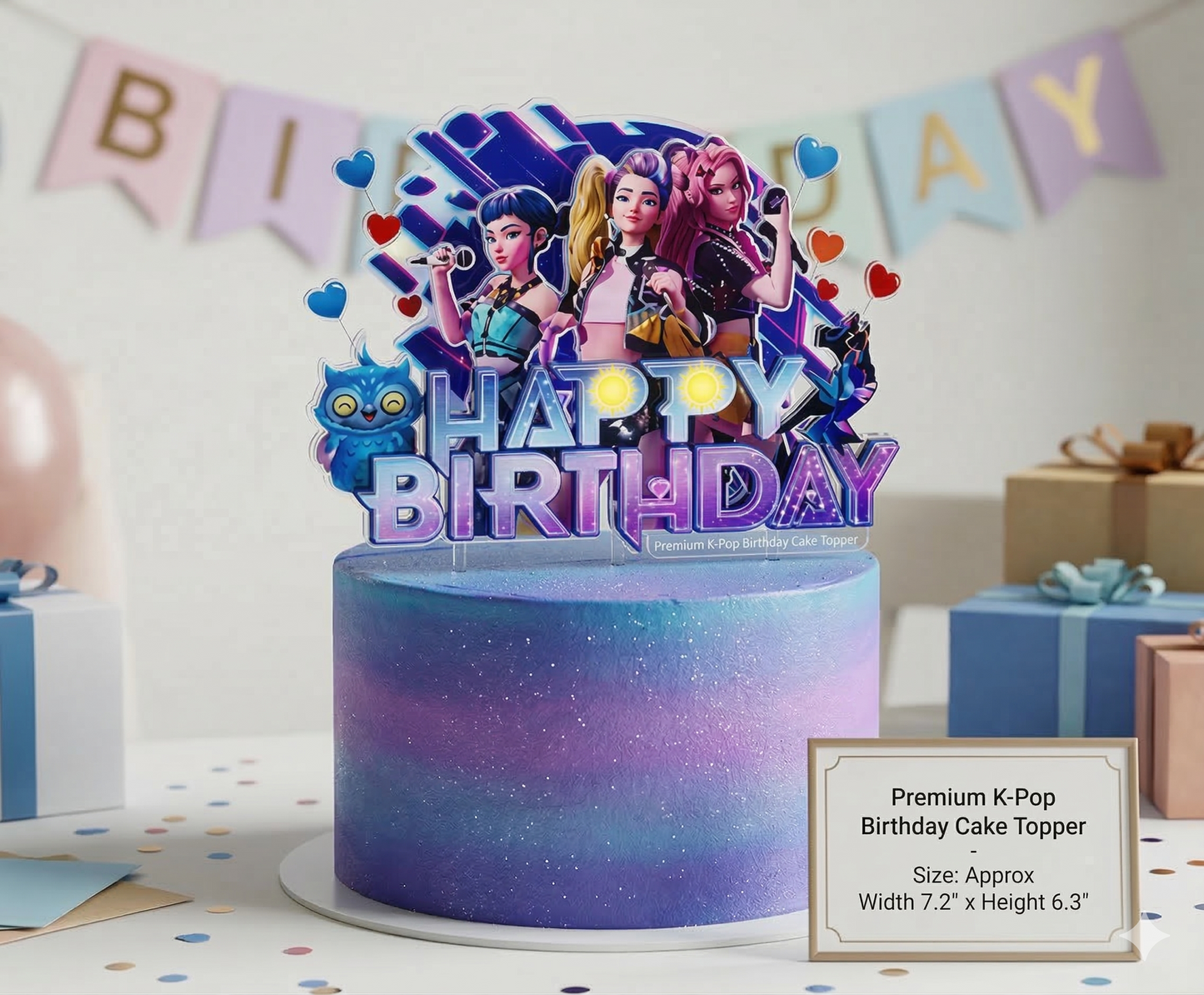 K-Pop Demon Hunter Theme Birthday Party Bundle