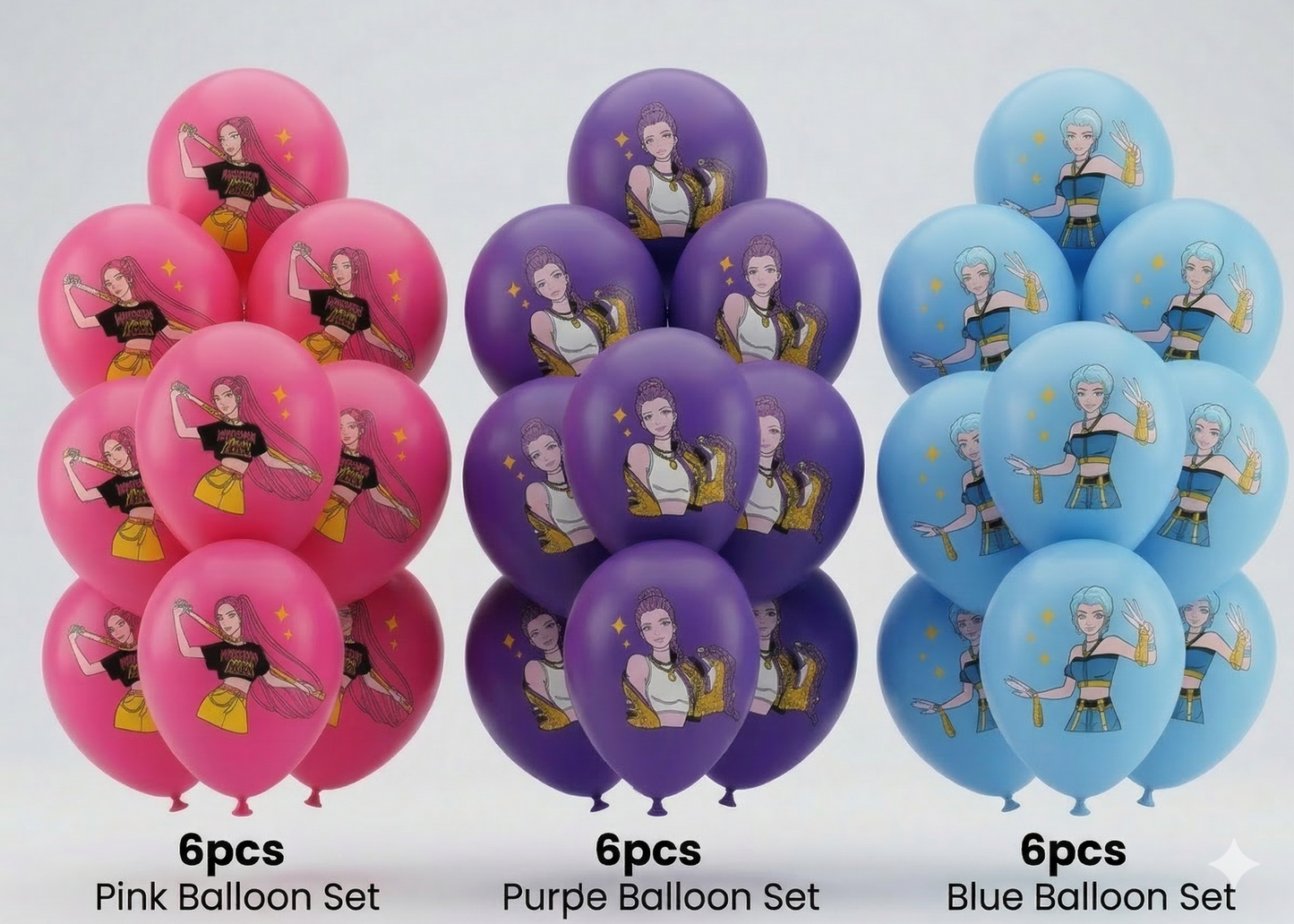 K-Pop Demon Hunter Theme Birthday Party Bundle