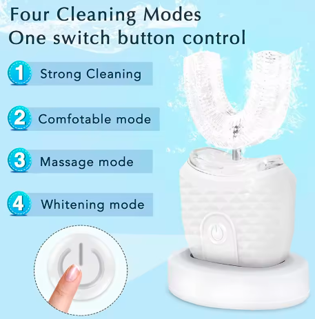 YuvaBrush™ U-Shaped Electric Auto Toothbrush