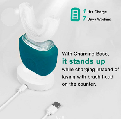 YuvaBrush™ U-Shaped Electric Auto Toothbrush