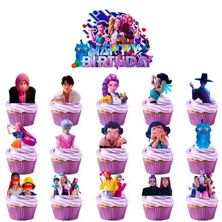 K-Pop Demon Hunter Theme Birthday Party Bundle