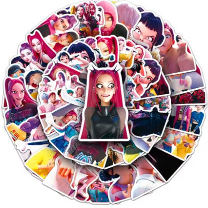 K-Pop Demon Hunters Sticker Pack (50pcs)