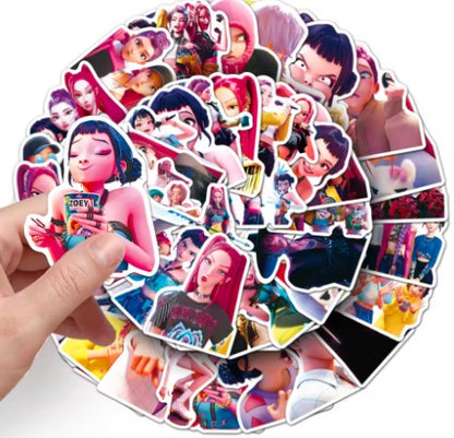 K-Pop Demon Hunters Sticker Pack (50pcs)