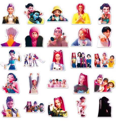 K-Pop Demon Hunters Sticker Pack (50pcs)